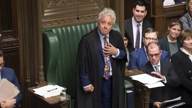 Pedseda britsk Doln snmovny John Bercow. (9.9.2019)