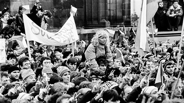 Sametov revoluce v eskoslovensku, rok 1989