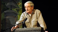 Herec Divadla Járy Cimrmana Jaroslav Weigel v roce 2010