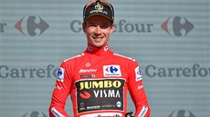 Slovinský cyklista Primož Roglič je novým lídrem Vuelty,