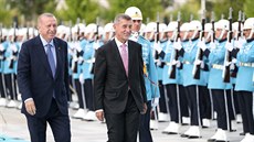 Babi�e p�ijal v Anka�e turecký prezident Erdogan (3. zá�í 2019)