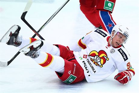 Johan Harju si vyzkouel i KHL v dresu Jokeritu Helsinki.