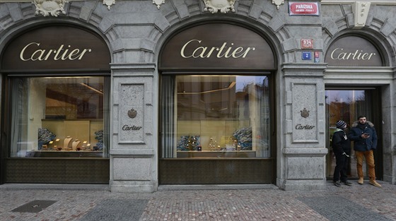 Obchod Cartier v Paíské ulici v Praze