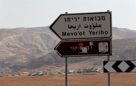 Izraelská osada Mevoot Jericho na okupovaném palestinském Západním behu...