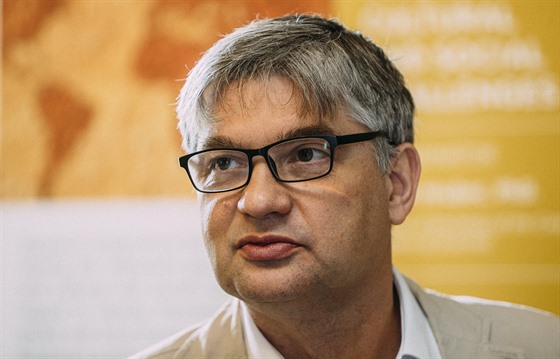 Ruský politolog Alexander Lukin na konferenci o �anghajské organizaci pro...