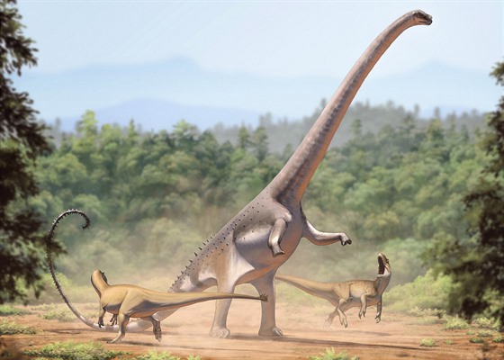 Jedním z evolučních důvodů gigantických rozměrů sauropodů byla pasivní obrana...