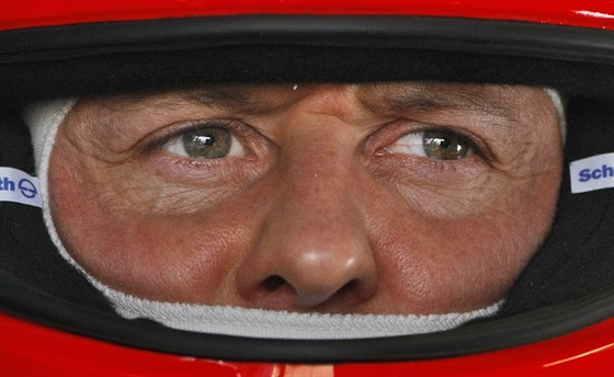 Michael Schumacher v roce 2010.