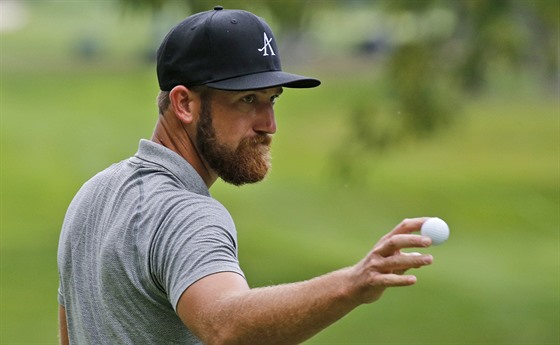 Kevin Chappell na turnaji ve White Sulphur Springs, kde zvládl druhé kolo za...