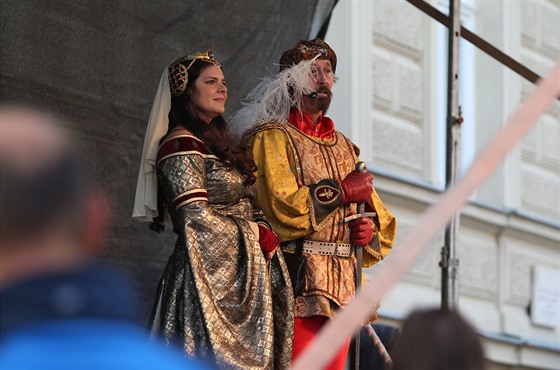 Ústřední postavou bývá tradičně král Jan Lucemburský, který do Znojma v roce...