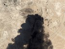 Ve dvou ropných zaízeních na východ Saúdské Arábie vypukl poár. Satelitní...