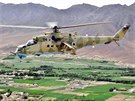 Mi-24 afghánského letectva