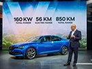 Bernhard Maier, předseda představenstva společnosti Škoda Auto, na...