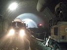 Koleje v tunelu Debore schovají pod zem