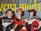 Titulní strana časopisu Žena a móda z listopadu 1988