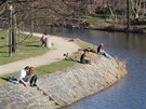 Sokolsk� ostrov u soutoku Vltavy a Mal�e v �esk�ch Bud�jovic�ch je obl�ben�m...