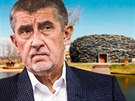 Premiér Andrej Babi� a farma �apí hnízdo.