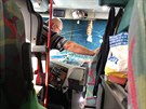 Autobus cestovní kanceláe Czech Sport Travel u Milána havaroval s fanouky,...