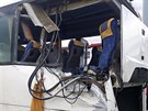 V Brn se srazil autobus s nákladním autem. Zranilo se osm lidí.