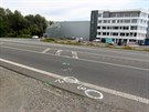 Místo tragické nehody v Lipnické ulici na okraji Přerova, kde řidič...