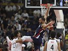 Francouzský pivot Rudy Gobert zasmeoval proti Spojeným státm, sledují ho...