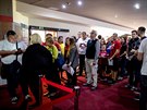 Příznivci fotbalové Slavie dorazili do hostivařského kina na předpremiéru 8....