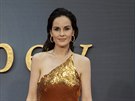 Michelle Dockery na svtové premiée filmu Panství Downton (Londýn, 9. záí...