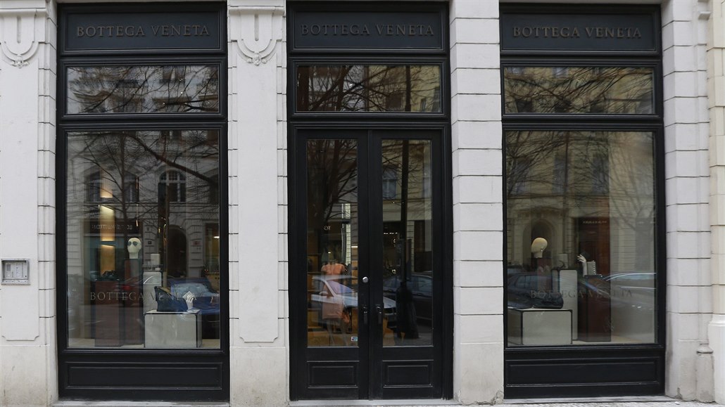 Obchod Bottega Veneta v Pa�í�ské ulici v Praze