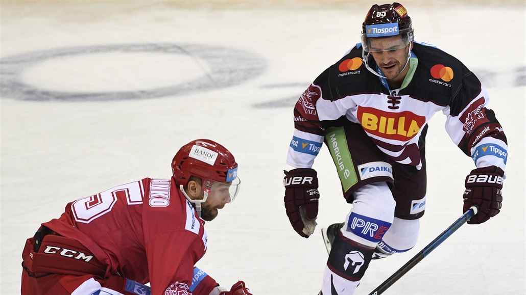 Hokejová Sparta slaví výhru, proti Třinci rozhodla v závěru