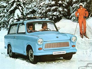 Trabant 601 Universal na prospektu z roku 1979