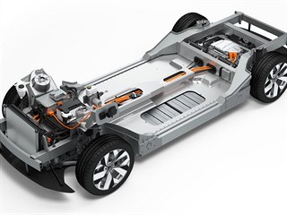 Elektrická platforma pro velké výkonné automobily je společným dílem firem...