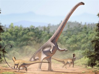 Jedním z evolučních důvodů gigantických rozměrů sauropodů byla pasivní obrana...