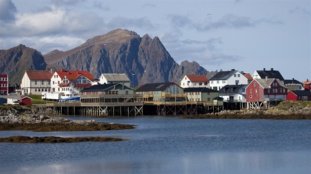 Ostrov Andoya na severu Norska