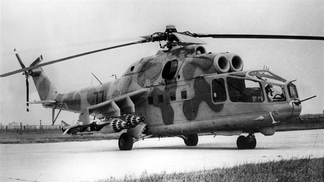 Prvn prototyp Mi-24A