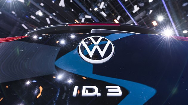 Volkswagen na autosalonu ve Frankfurtu představil svůj nový vůz ID.3, který je symbolem nové éry značky. (9. září 2019)