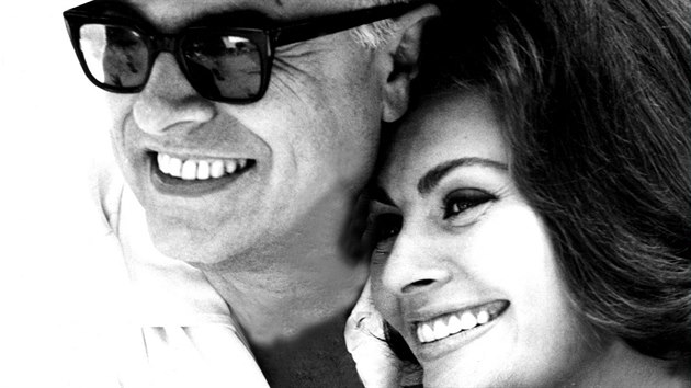 Sophia Lorenov s manelem Carlem Pontim. Jejich manelstv trvalo pes 40 let.