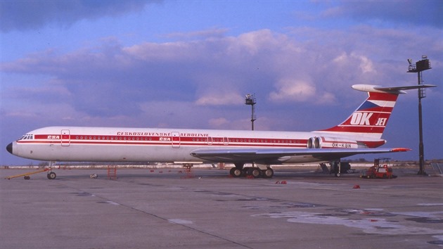 Letoun IL 62M společnosti ČSA