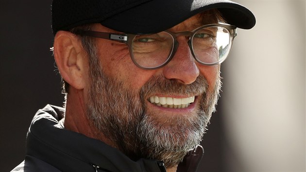 Liverpoolsk trenr Jrgen Klopp před startem novho ročnku Ligy mistrů.