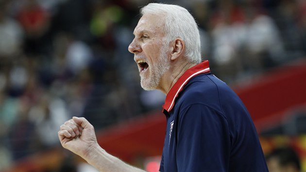 Trenr americkch basketbalist Gregg Popovich