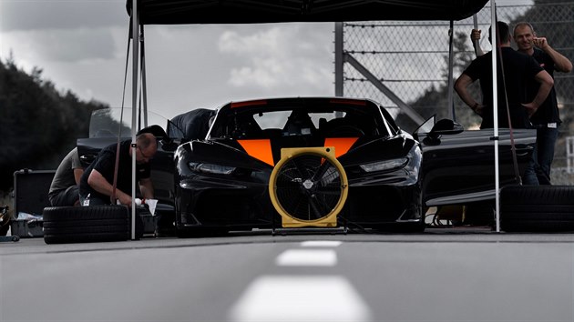 Rychlostní rekord Bugatti Chiron