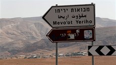 Izraelská osada Mevoot Jericho na okupovaném palestinském Západním behu...