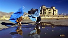 Ruiny paláce Tajbeg, le�ícího nedaleko afghánského Kábulu.
