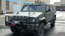 Víceúelové obrnné vozidlo Iveco 4x4, které vyuívá eská armáda v...