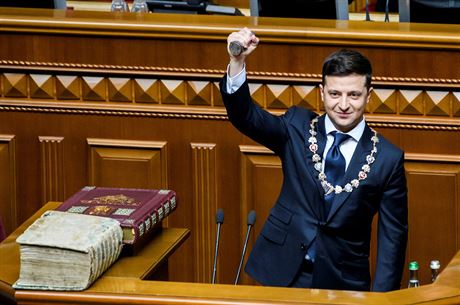 Ukrajinský prezident Volodymyr Zelenskyj