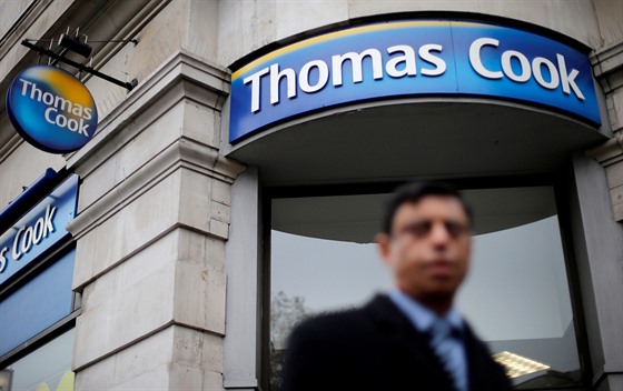 Obchod Thomas Cook v Londýn (26.11.2014) 
