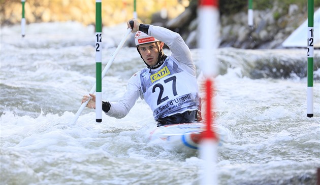Heger je mistrem Evropy do 23 let ve slalomu na divoké vodě