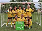 Vítzný tým eských poaek Yellow Ladies. (20. záí 2019)