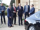 Prezident Miloš Zeman převzal v sobotu 28. října od automobilky Škoda Auto nový...