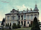 Sponerova, poslze Ettlova vila na historick pohlednici
