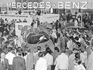 Premiéra vozu Mercedes-Benz C 111 na Mezinárodní automobilové výstav (IAA) ve...