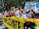 Pochod za klima v australském Sydney (20. 9. 2019)